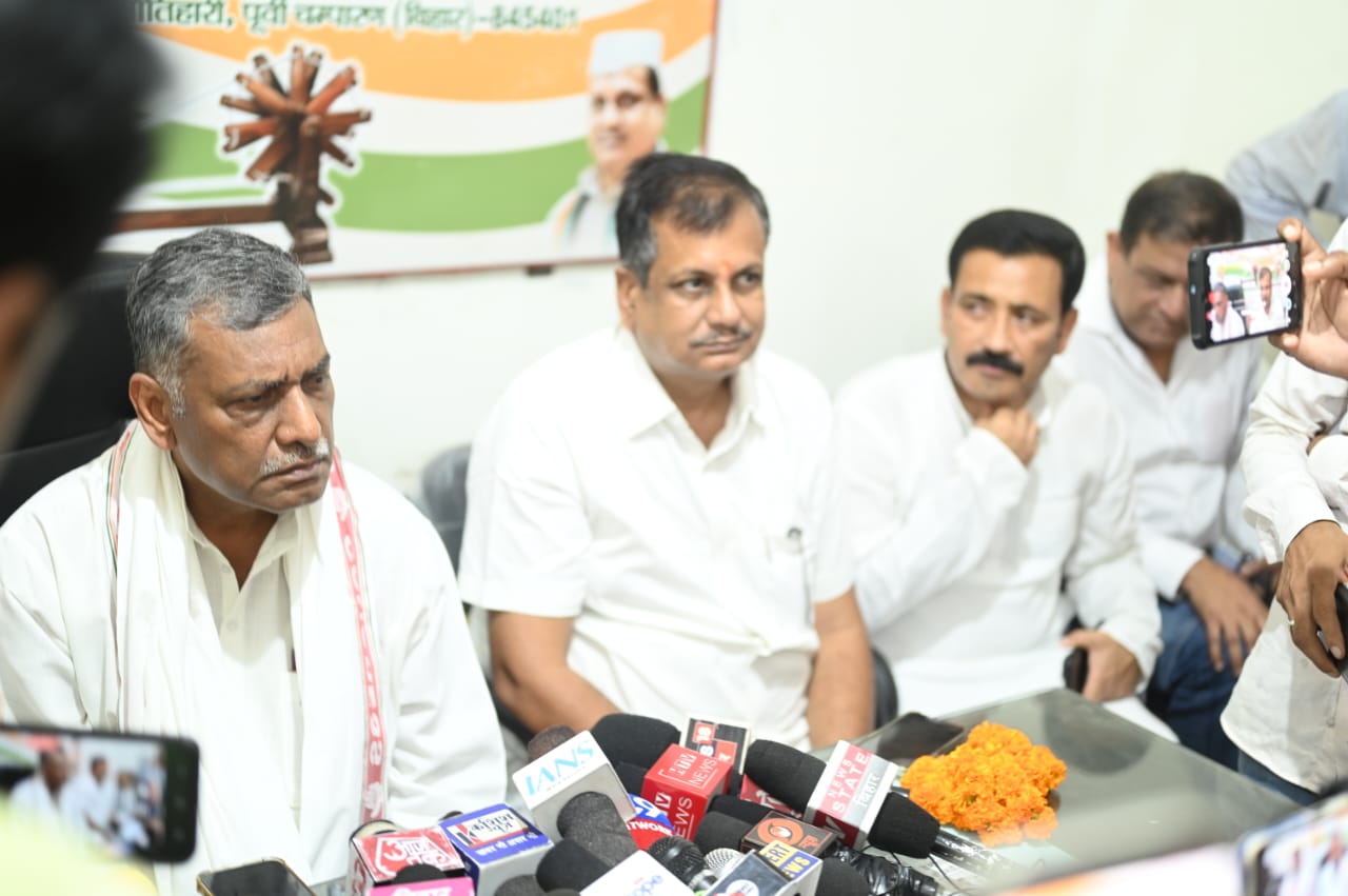 मोतिहारी गांधी मैदान में 26 सितंबर को होगी प्रियंका गांधी की जनसभा